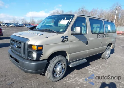 2013 Ford E-250 Commercial из США, поврежденный, VIN 1FTCE2EL5DDA91262